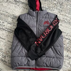 Boys Nike Air Jordan Jacket~like new size Large 12-13 years old